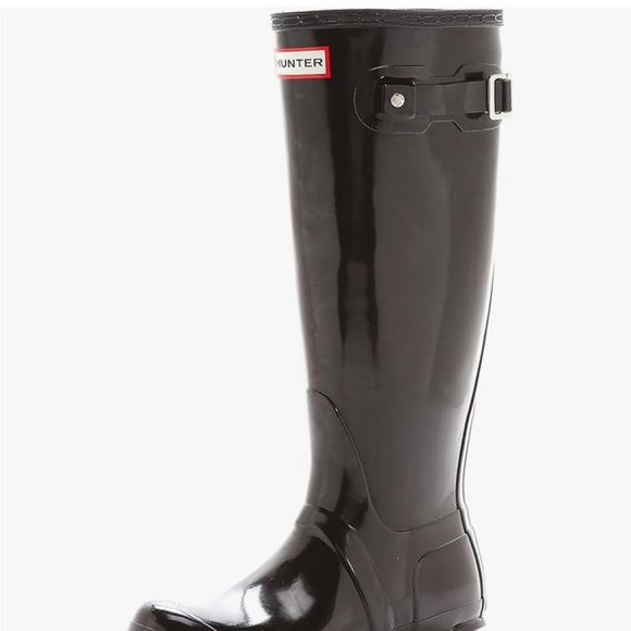 “HUNTER” Wellington Boots black size 7 warn once great condition.